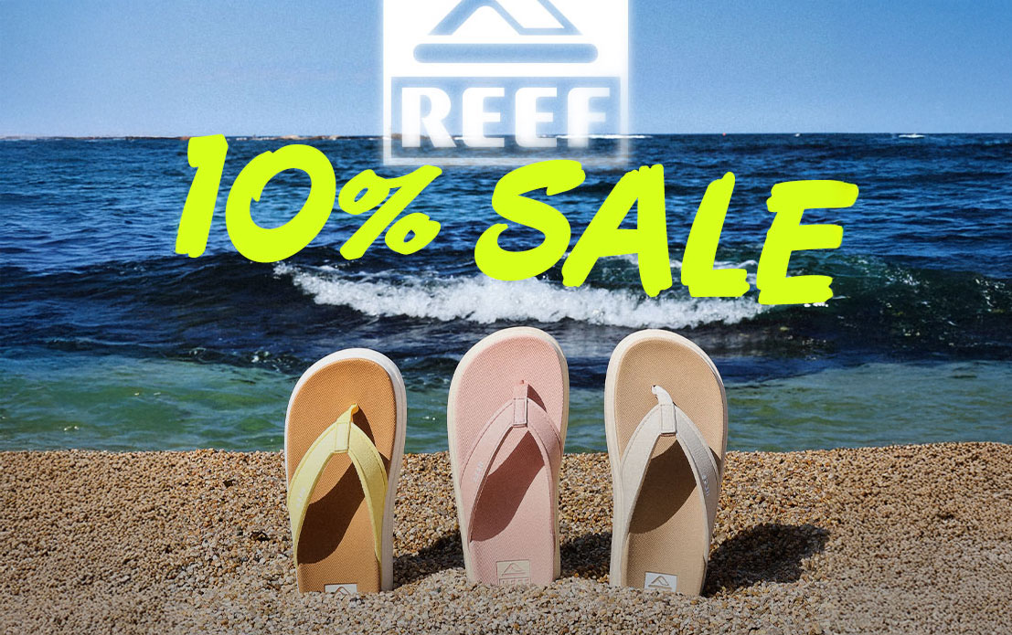 당신을 발걸음을 완성시키는 샌들 REEF